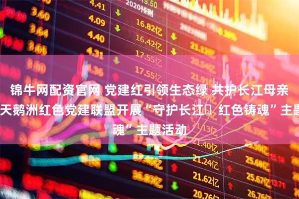 锦牛网配资官网 党建红引领生态绿 共护长江母亲河——天鹅洲红色党建联盟开展“守护长江・红色铸魂”主题活动